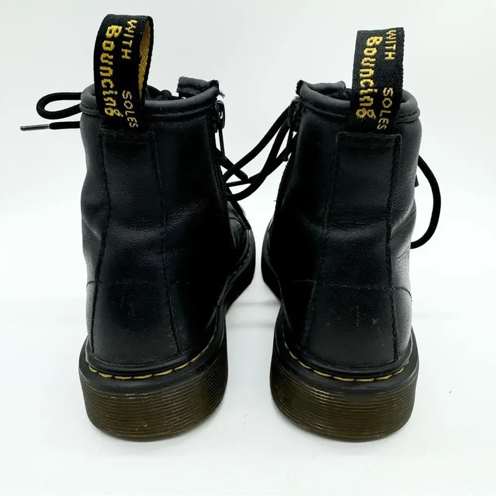 Dr. Martens1460 Kids‎ Smooth Leather Lace Up Boots Black Size 13 Grunge 90s